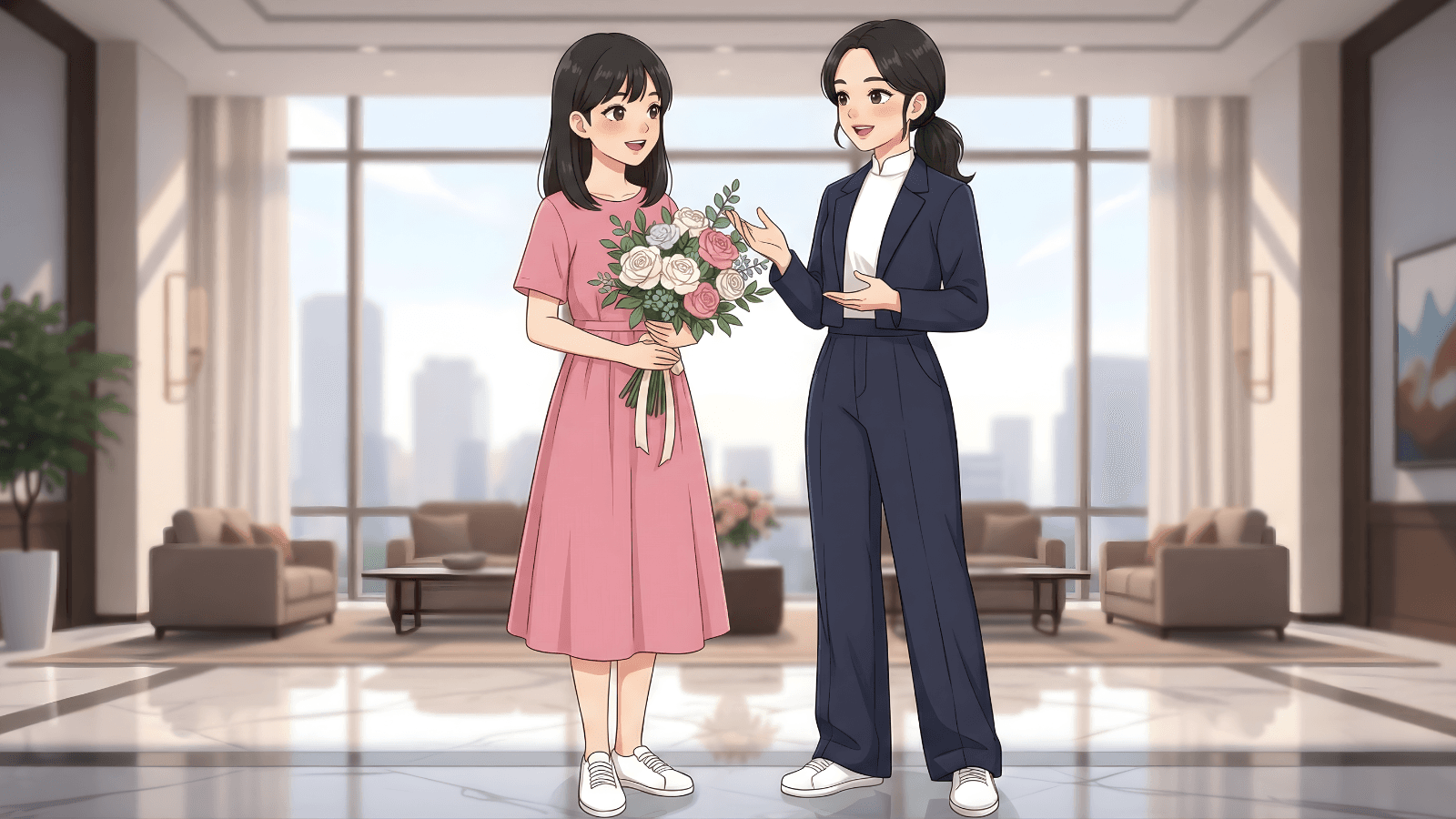 大輝さんに渡すつもりです Em định tặng cho anh Taiki.