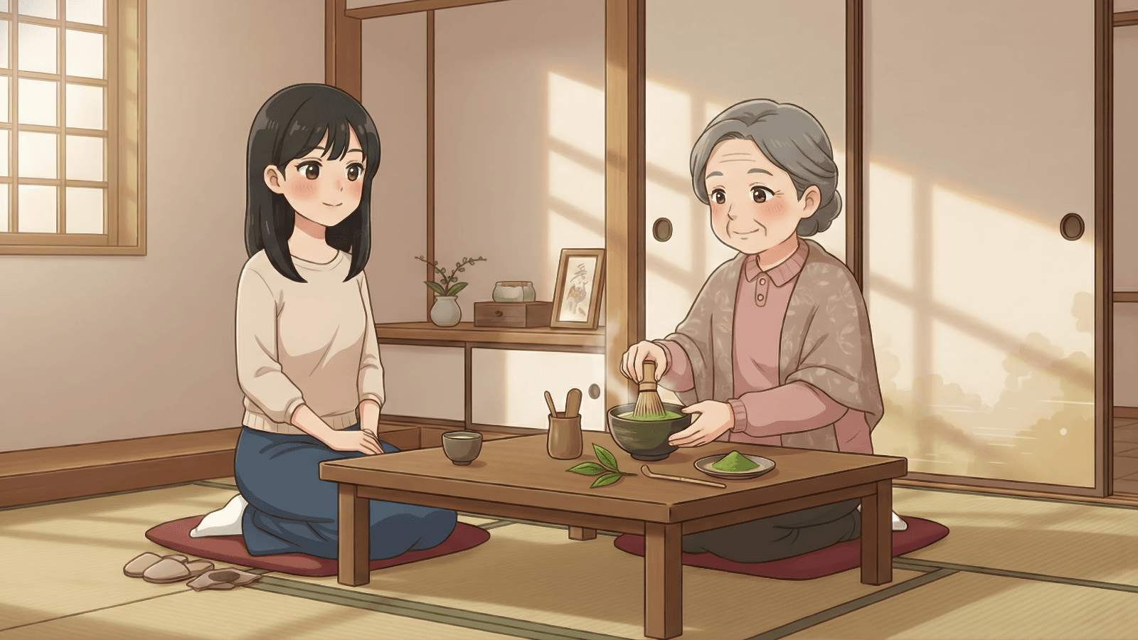 これでお茶会を開くのも楽しみですね。 An có thể mở buổi tiệc trà và thưởng thức rồi đấy.