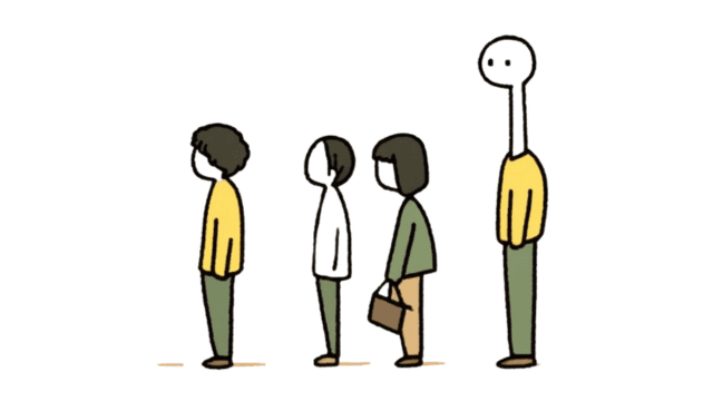 {首;くび}を{長;なが}くする