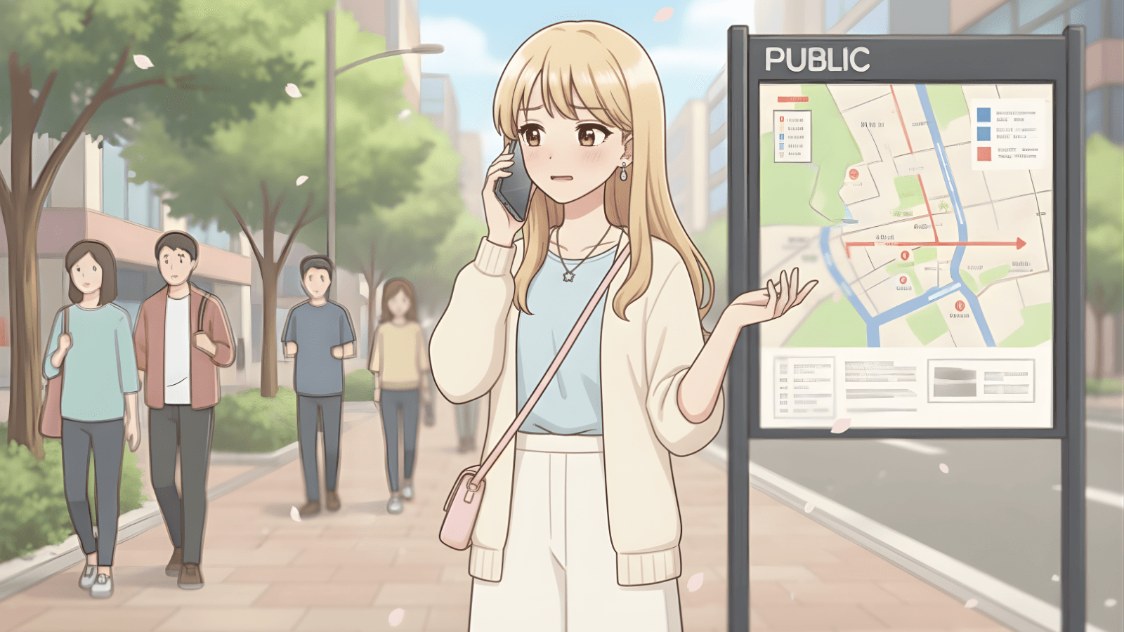 Tôi bị lạc đường mất rồi.