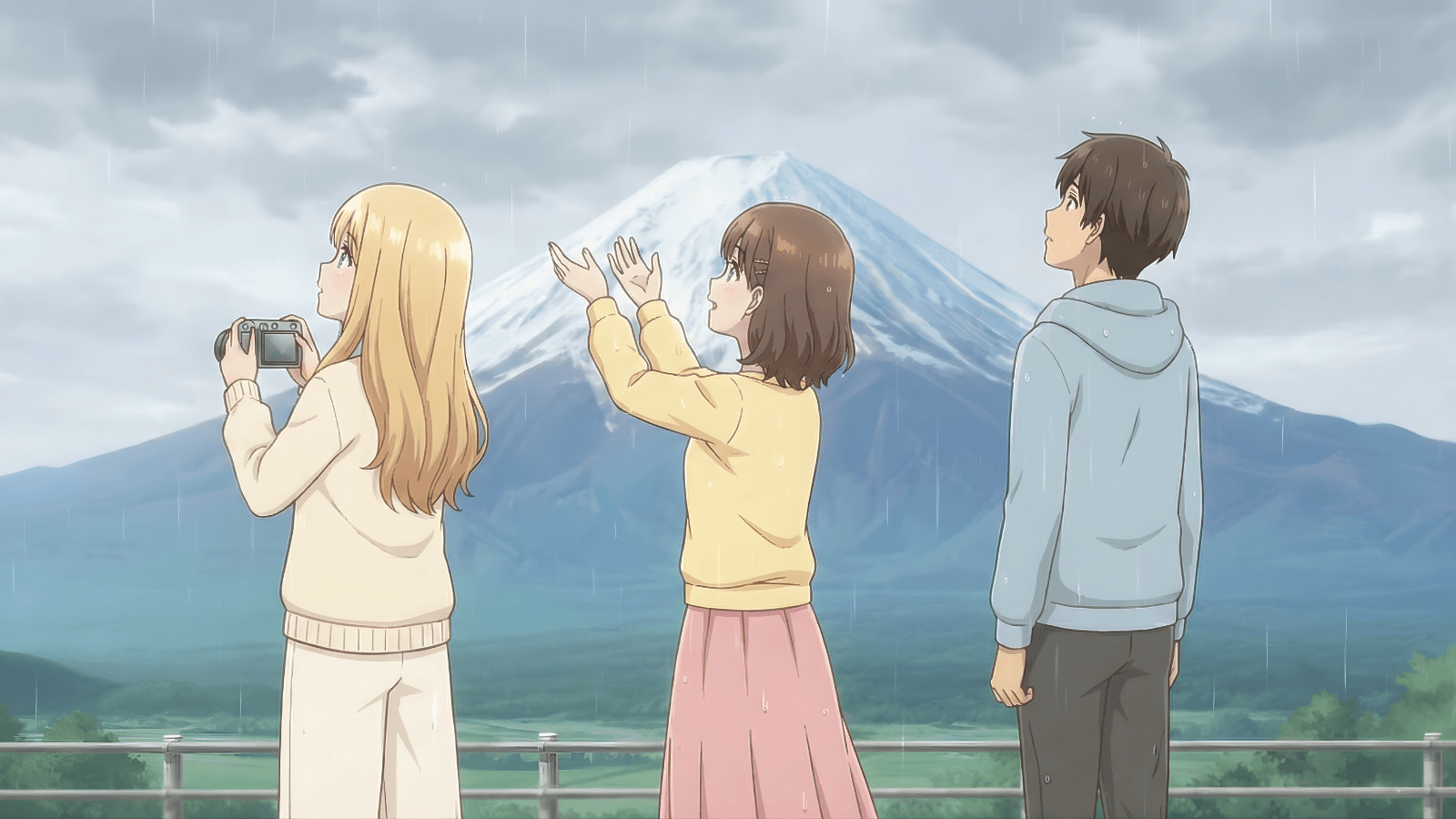 Em muốn chụp ảnh thêm một lúc nữa.