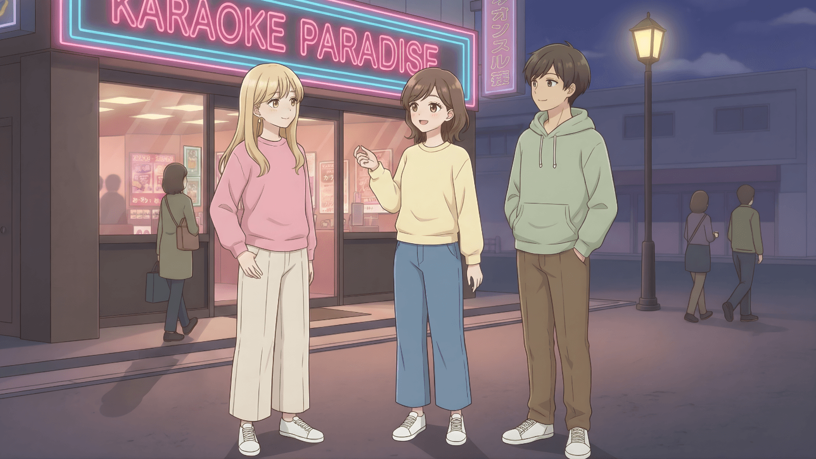 Carlos rất thích hát nên chắc chắn sẽ đến ạ.