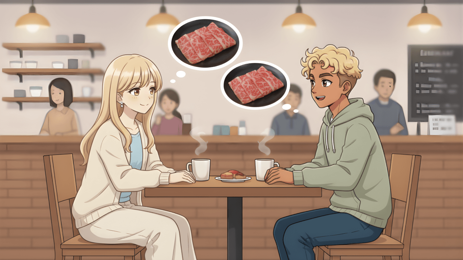 Dù thế nào, mình cũng muốn ăn thử một lần.