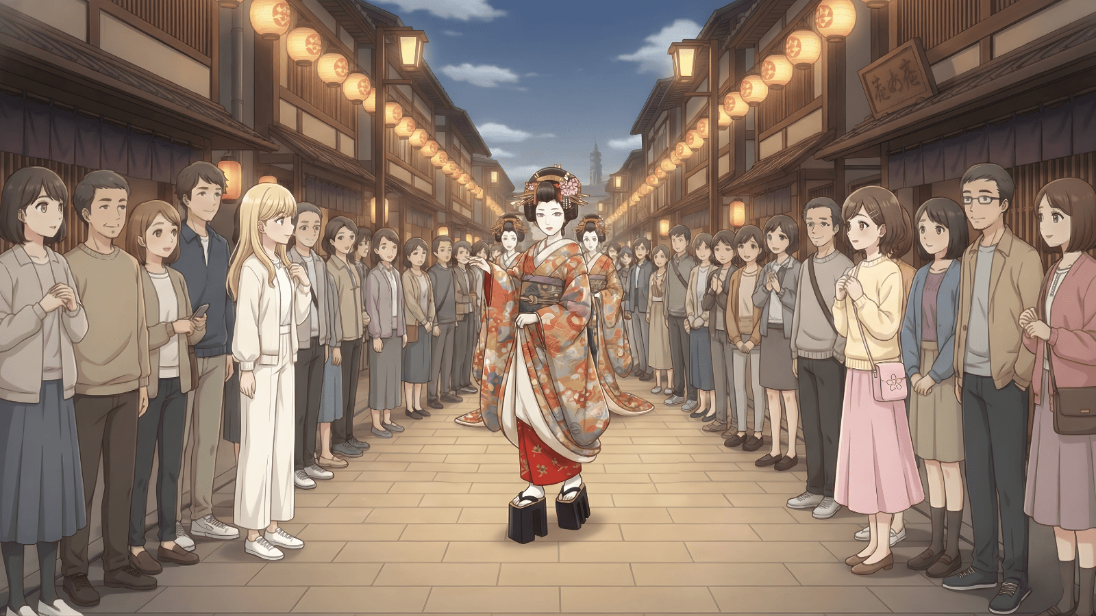 Sao phía trước đột nhiên náo nhiệt thế ạ?