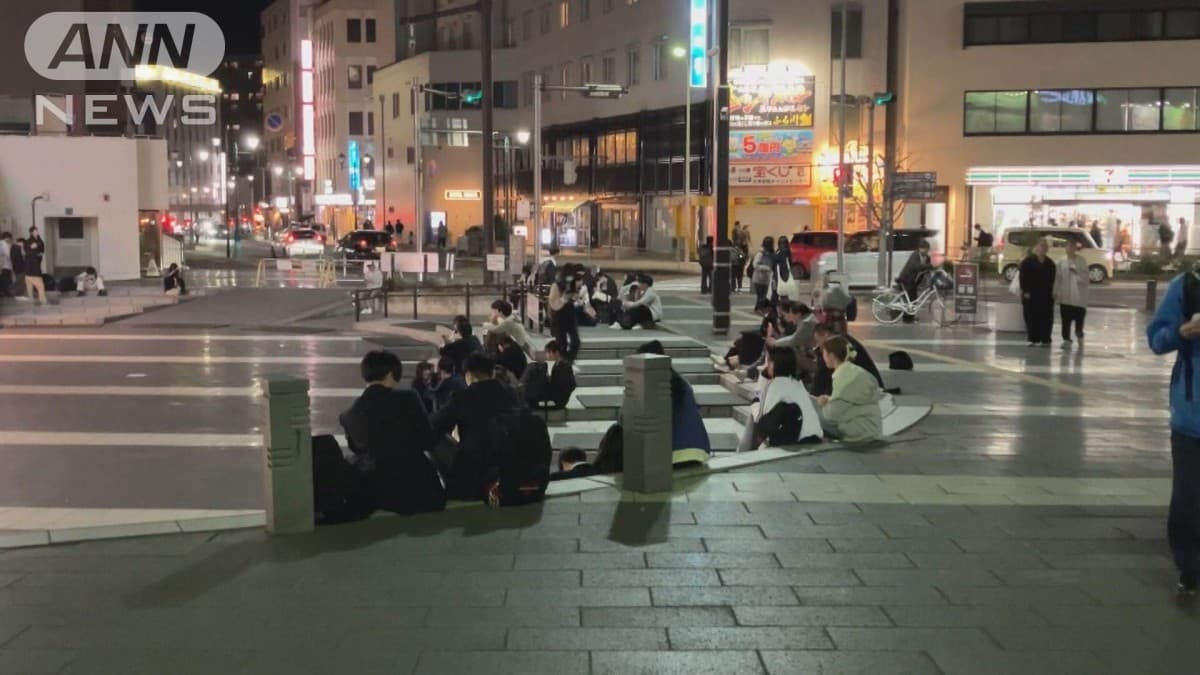 長野で地震、停電とけが人