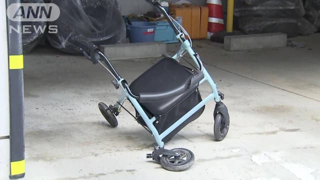 コンビニで<span class="jlpt-n5" word="おばあさん">おばあさん</span>が<ruby ><rb><span class="jlpt-n5" word="車">車</span></rb><rt>くるま</rt></ruby>にはねられる