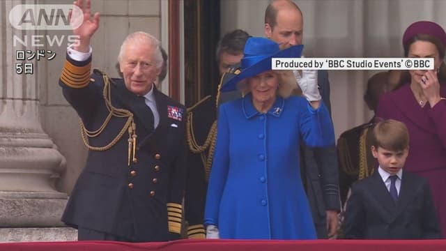 ロンドンで<ruby ><rb><span class="jlpt-n5" word="大きな">大</rb><rt>おお</rt></ruby>きな</span>パレード　ウクライナの<ruby ><rb><span class="jlpt-n1" word="兵士">兵士</span></rb><rt>へいし</rt></ruby>も<span class="jlpt-n1" word="さん">さん</span>か