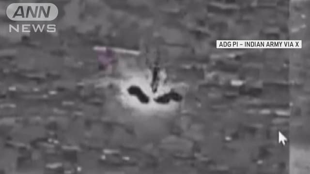 インドとパキスタン、カシミールでたたかいの<span class="jlpt-n3" word="ビデオ">ビデオ</span>を<span class="jlpt-n4" word="こう">こう</span>かい