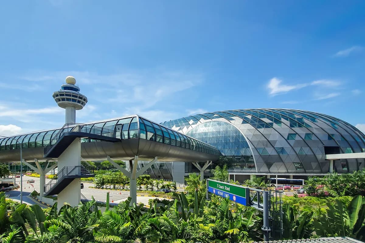 大林組、シンガポールのチャンギ空港で大きな工事を受ける