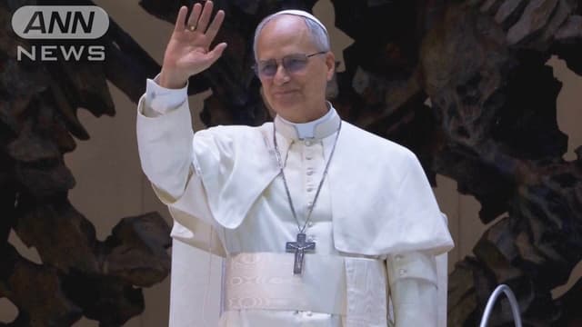 <ruby ><rb><span class="jlpt-n5" word="新しい">新</rb><rt>あたら</rt></ruby>しい</span>ローマ<ruby ><rb><span class="unknown" word="教皇">教皇</span></rb><rt>きょうこう</rt></ruby>、ロシアとウクライナの<ruby ><rb><span class="jlpt-n1" word="話し合い">話</rb><rt>はな</rt></ruby>し<ruby ><rb>合</rb><rt>あ</rt></ruby>い</span>をバチカンでしたい