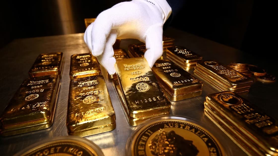 金のねだんがとても上がりました