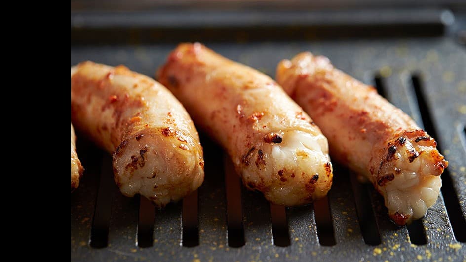 韓国のやきにく：牛の腸