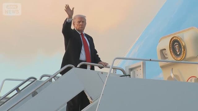 <span class="jlpt-n3" word="トランプ">トランプ</span><ruby ><rb><span class="jlpt-n3" word="大統領">大統領</span></rb><rt>だいとうりょう</rt></ruby><span class="" word="「">「</span><ruby ><rb><span class="unknown" word="中国">中国</span></rb><rt>ちゅうごく</rt></ruby><span class="" word="は">は</span><ruby ><rb><span class="jlpt-n5" word="何">何</span></rb><rt>なに</rt></ruby><span class="" word="も">も</span><span class="" word="し">し</span><span class="" word="ま">ま</span><span class="" word="せ">せ</span><span class="" word="ん">ん</span><span class="" word="」">」</span>