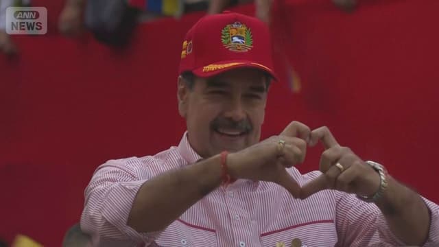 <span class="" word="ベ">ベ</span><span class="" word="ネ">ネ</span><span class="" word="ズ">ズ</span><span class="" word="エ">エ</span><span class="" word="ラ">ラ</span><span class="" word="の">の</span><ruby ><rb><span class="jlpt-n3" word="大統領">大統領</span></rb><rt>だいとうりょう</rt></ruby><span class="" word="が">が</span><span class="" word="「">「</span><ruby ><rb><span class="jlpt-n3" word="国民">国民</span></rb><rt>こくみん</rt></ruby><span class="" word="を">を</span><ruby ><rb><span class="jlpt-n5" word="大切">大切</span></rb><rt>たいせつ</rt></ruby><span class="" word="に">に</span><span class="" word="す">す</span><span class="" word="る">る</span><span class="" word="」">」</span><span class="" word="と">と</span><ruby ><rb><span class="" word="言">言</span></rb><rt>い</rt></ruby><span class="" word="い">い</span><span class="" word="ま">ま</span><span class="" word="し">し</span><span class="" word="た">た</span>