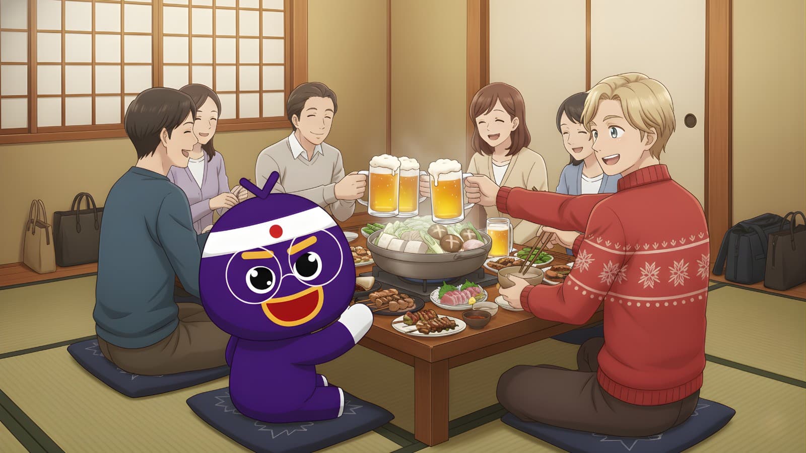 「トモの日記」忘年会