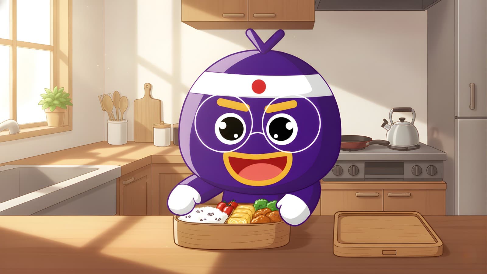 「トモの日記」お弁当を作る