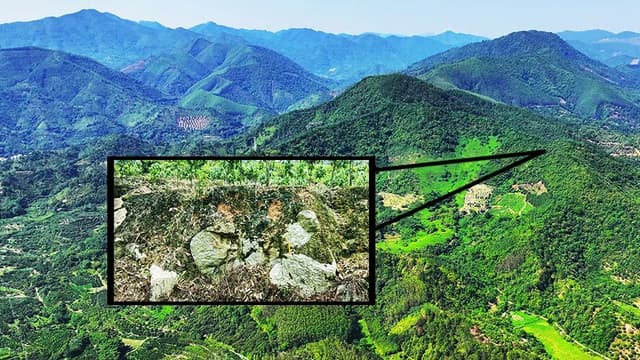 <ruby ><rb><span class="unknown" word="中国">中国</span></rb><rt>ちゅうごく</rt></ruby><ruby ><rb><span class="unknown" word="南東">南東</span><span class="jlpt-n1" word="部">部</span></rb><rt>なんとうぶ</rt></ruby><span class="" word="、">、</span><ruby ><rb><span class="unknown" word="広東">広東</span><span class="unknown" word="省">省</span></rb><rt>かんとんしょう</rt></ruby><span class="" word="に">に</span><ruby ><rb><span class="jlpt-n1" word="新">新</span><span class="jlpt-n3" word="発見">発見</span></rb><rt>しんはっけん</rt></ruby><span class="" word="。">。</span><ruby ><rb><span class="jlpt-n3" word="過去">過去</span></rb><rt>かこ</rt></ruby><ruby ><rb><span class="unknown" word="最大">最大</span></rb><rt>さいだい</rt></ruby><span class="" word="の">の</span><ruby ><rb><span class="unknown" word="隕">隕</span><span class="jlpt-n4" word="石">石</span></rb><rt>いんせき</rt></ruby><ruby ><rb><span class="jlpt-n1" word="落下">落下</span></rb><rt>らっか</rt></ruby><span class="" word="の">の</span><ruby ><rb><span class="unknown" word="痕跡">痕跡</span></rb><rt>こんせき</rt></ruby>