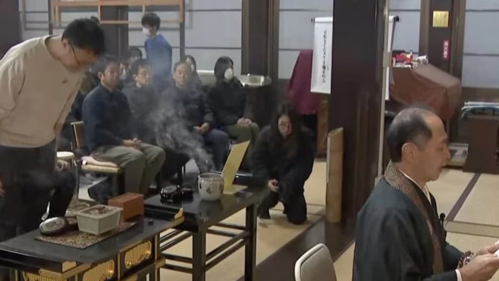 兵庫県で虫たちのための法要が行われました