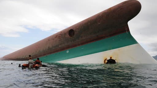 フィリピンで大きなフェリーがしずみました