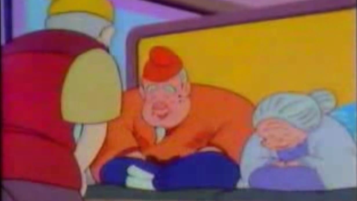 伏見へ行ったおじいキツネ