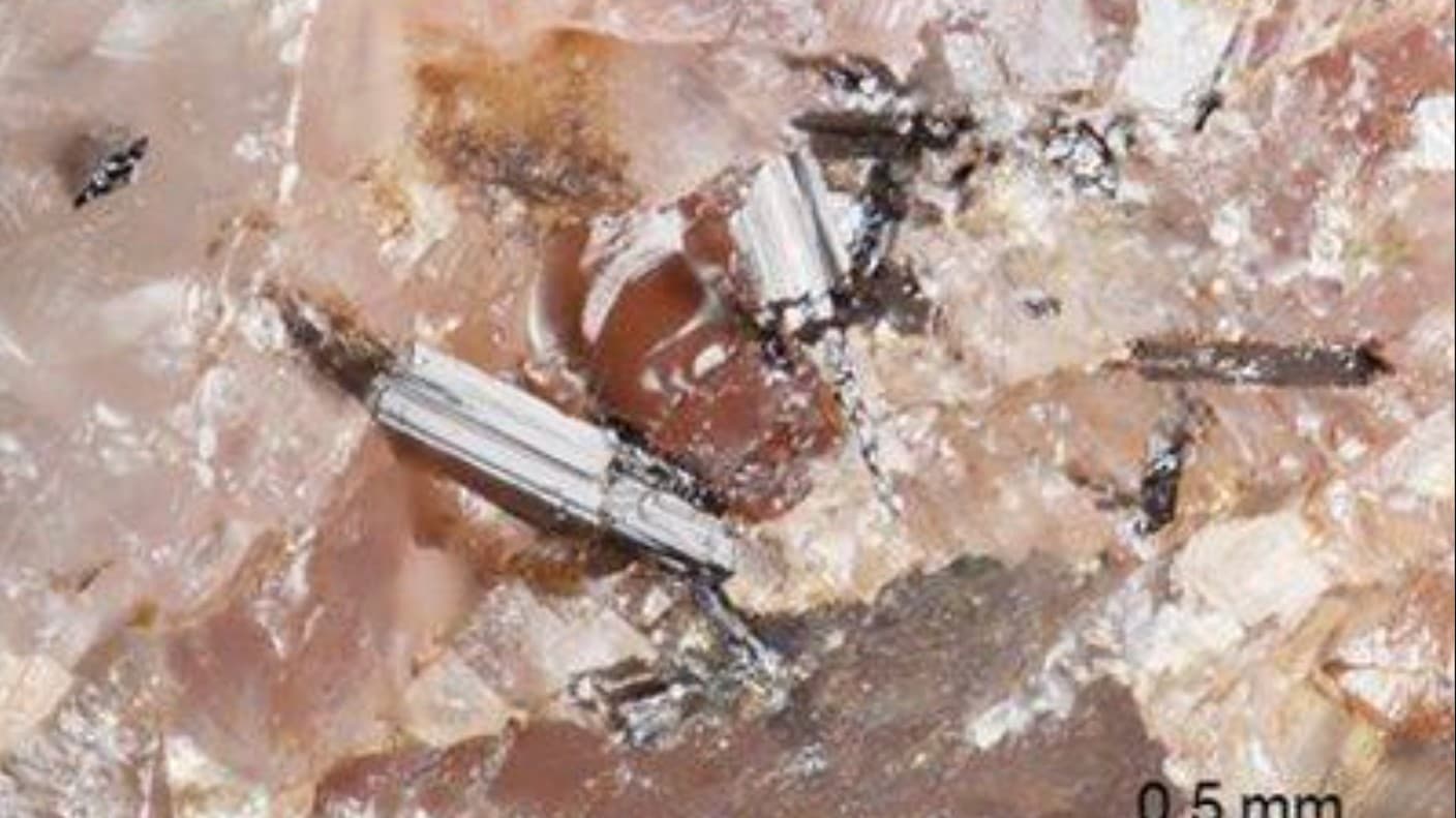 群馬の古い鉱山で新しいレアアースの鉱物が見つかる