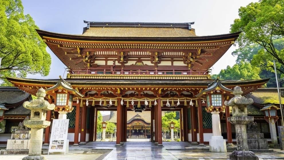 福岡県 櫛田神社: 博多の神聖な場所