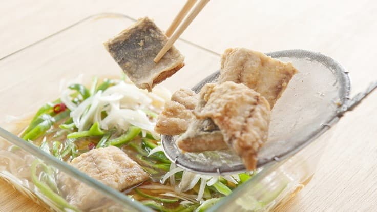 アジの南蛮漬け