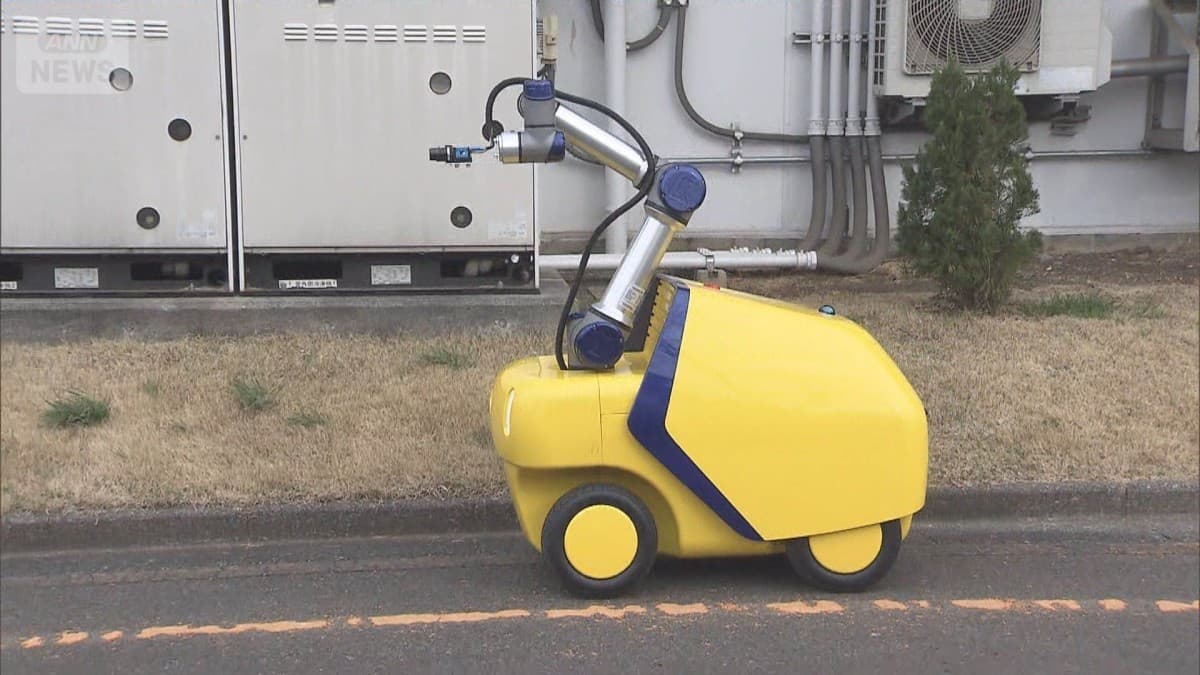 リニア新幹線を調べる新しいロボット