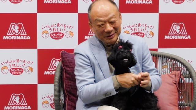 <ruby ><rb><span class="unknown" word="森永">森永</span></rb><rt>もりなが</rt></ruby><span class="" word="、">、</span><span class="" word="い">い</span><span class="" word="ぬ">ぬ</span><span class="" word="と">と</span><span class="" word="い">い</span><span class="" word="っ">っ</span><span class="" word="し">し</span><span class="" word="ょ">ょ</span><span class="" word="に">に</span><span class="" word="た">た</span><span class="" word="べ">べ</span><span class="" word="ら">ら</span><span class="" word="れ">れ</span><span class="" word="る">る</span><span class="" word="お">お</span><span class="" word="か">か</span><span class="" word="し">し</span><span class="" word="を">を</span><ruby ><rb><span class="jlpt-n2" word="発売">発売</span></rb><rt>はつばい</rt></ruby>