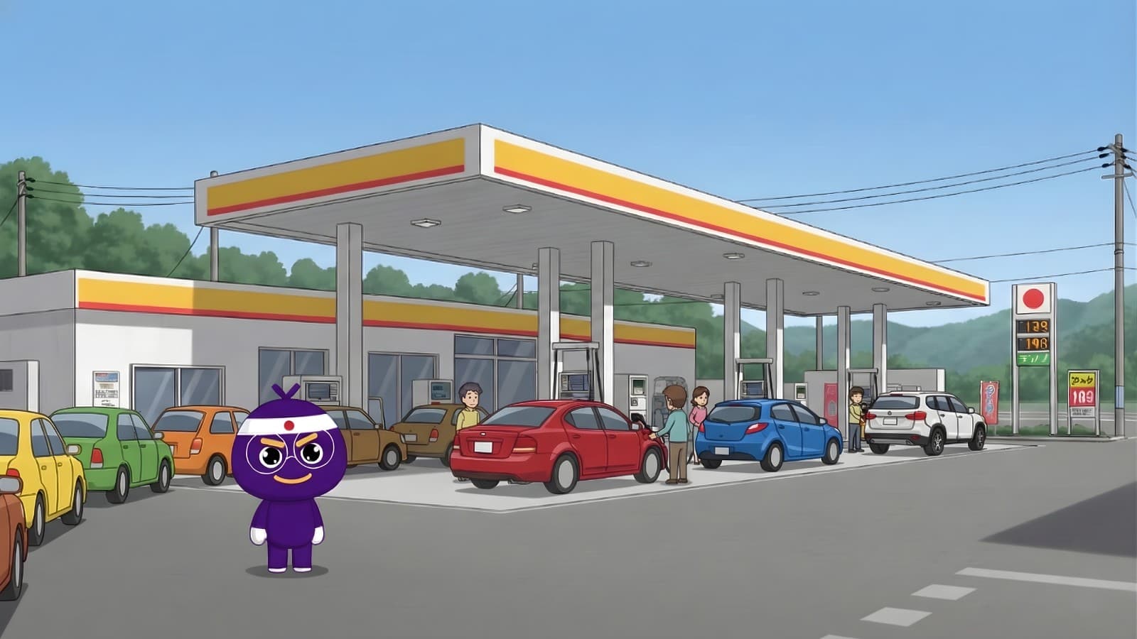 「トモの日記」ガソリンの値段が上がる