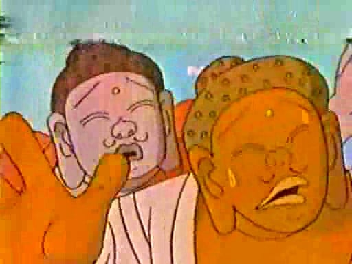 大仏の食いにげ