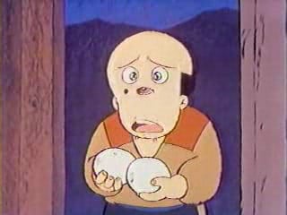 行徳じいさんと鶴