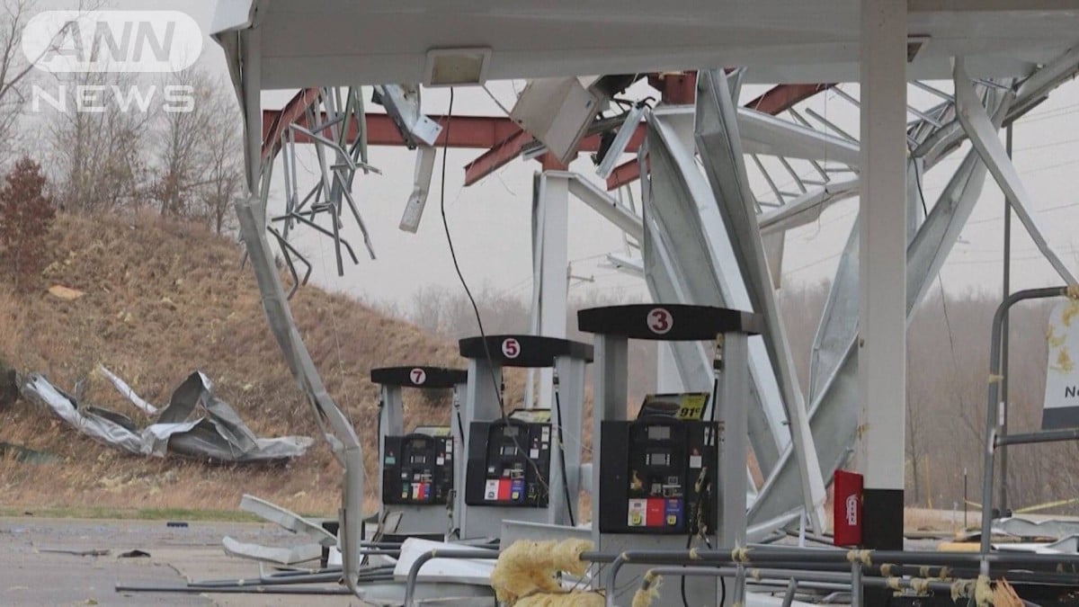 米中西部と南部で多数の竜巻　少なくとも36人死亡