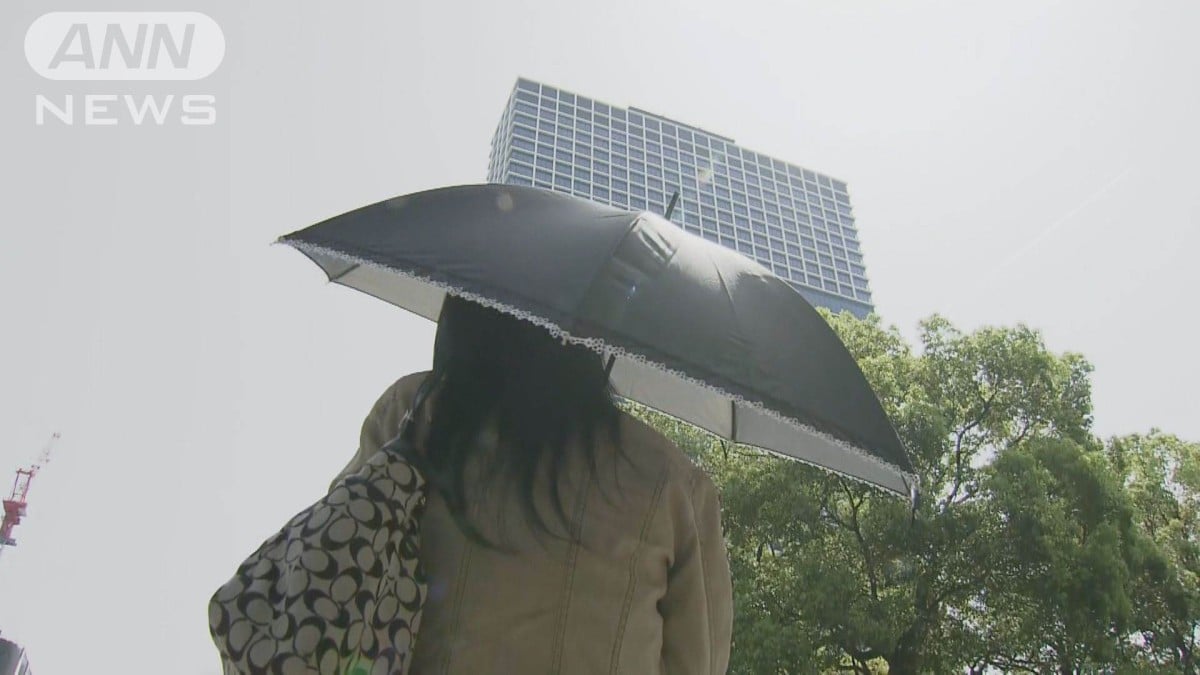 今年一番の暑さに注意！関東で30℃以上