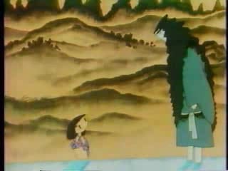 大きなへびとおさとのお話