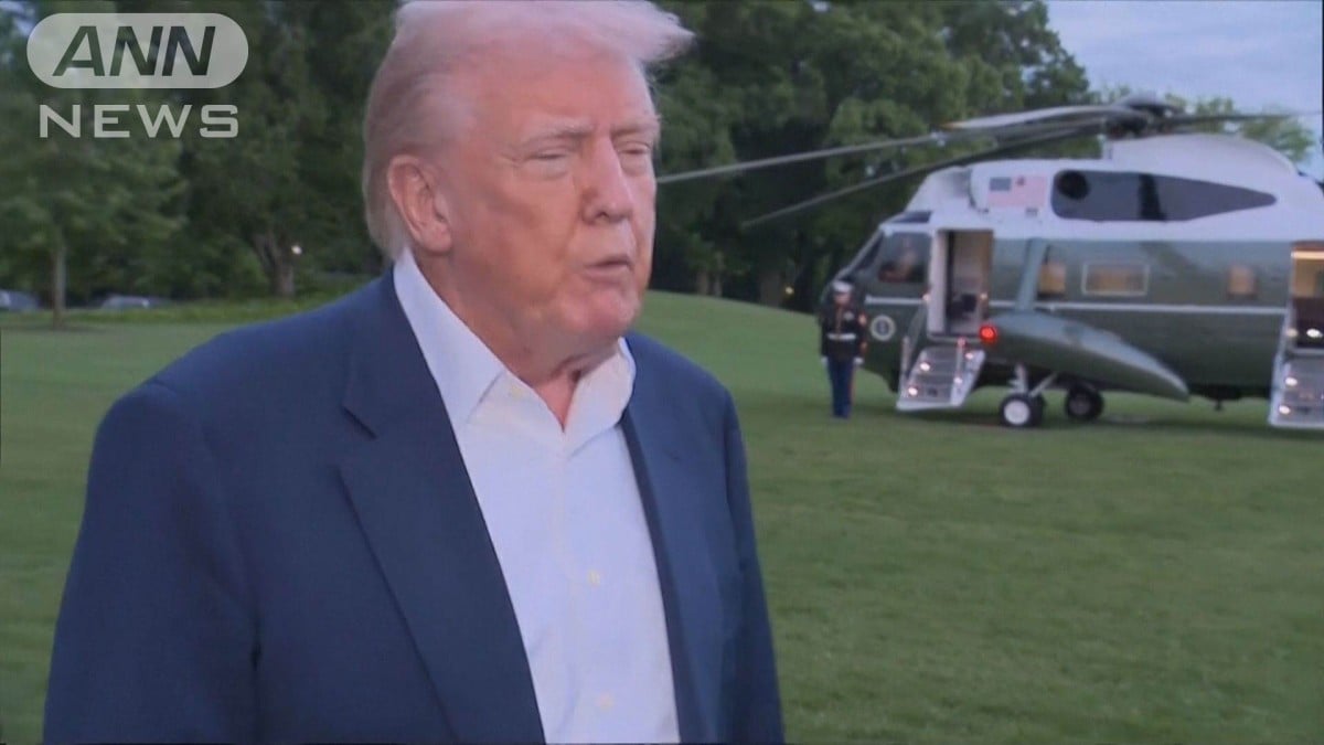 トランプ大統領「3期目は目指さない」と話す