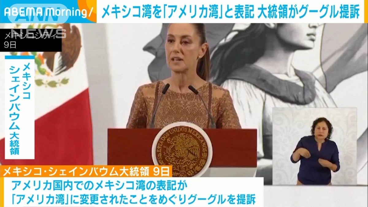 メキシコの大統領、グーグルをうったえる