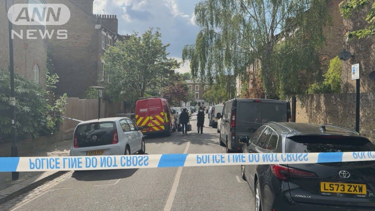 イギリスの首相の家で火事　ウクライナの男がつかまる