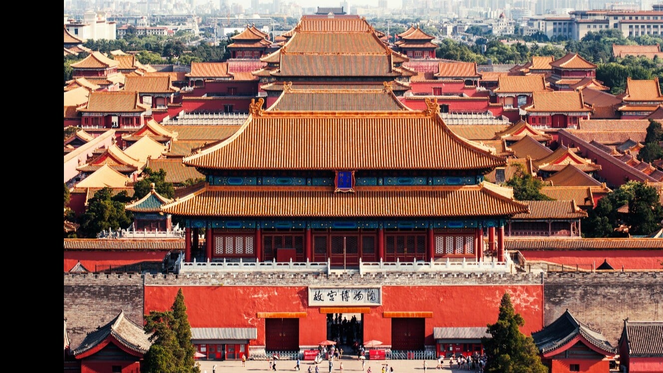 北京の大きなおしろ