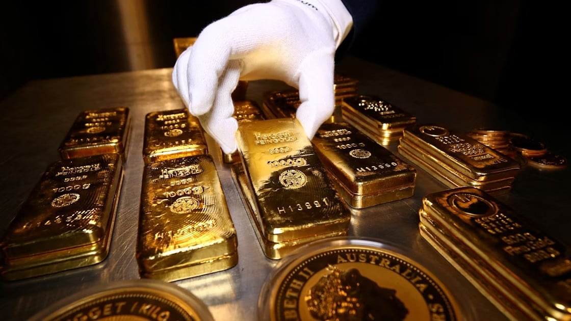 金のねだんがとても上がりました