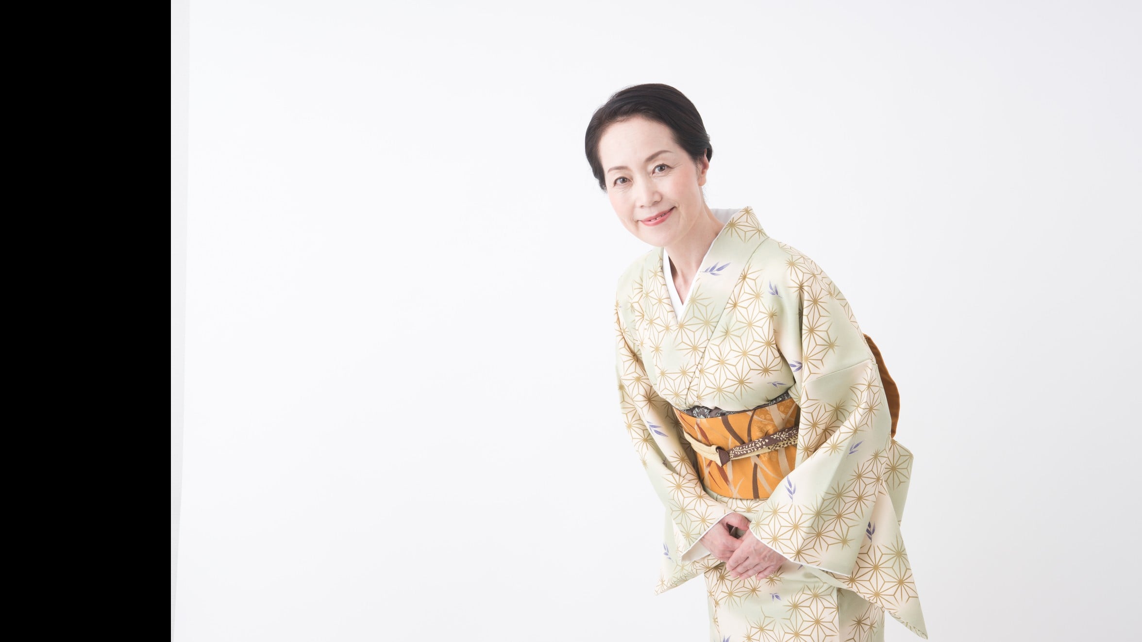 日本人のおじぎとあいさつのしゅうかん