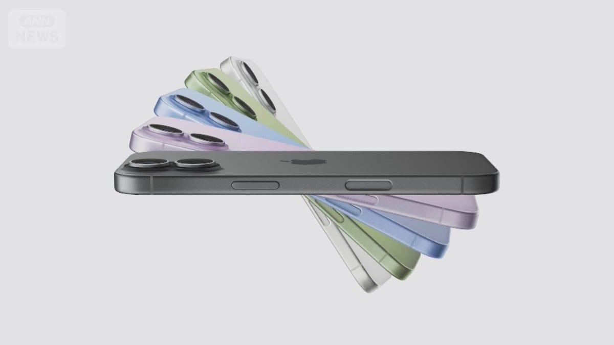 iPhone17がよく売れています