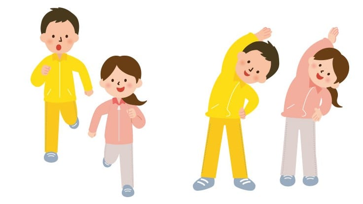 歩くことは体にいいです