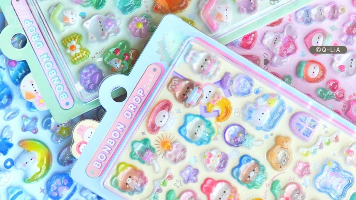 シール交換がまた人気に　たくさん売れています