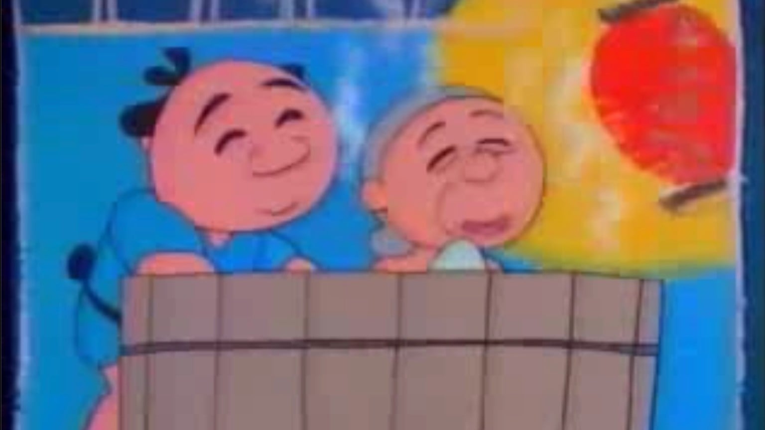 五助とタワシと綱