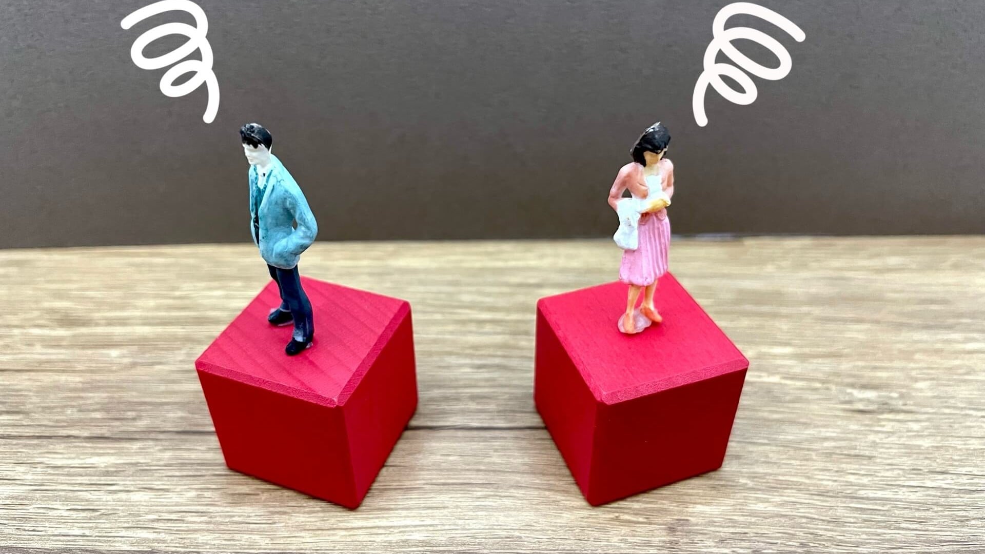 結婚について考え方がちがう男女