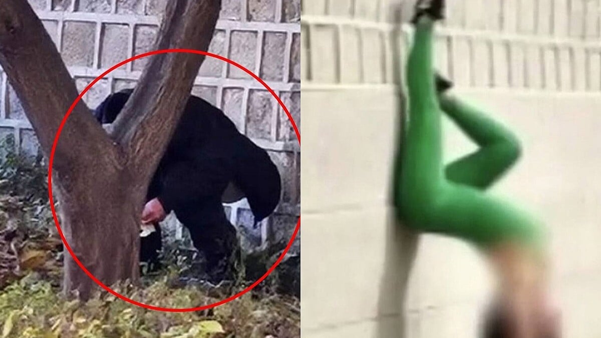 韓国の有名な場所で外国人観光客がマナーを守らない