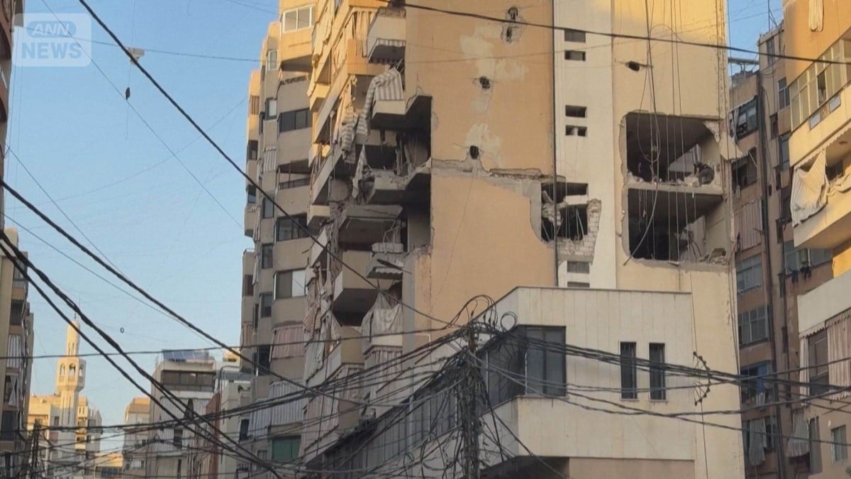 イスラエルがレバノンを空爆　ヒズボラのリーダーをねらう