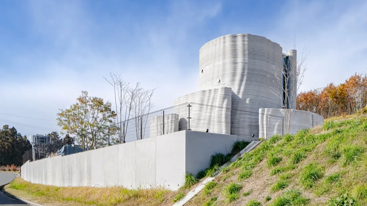 日本で初めての2階建て3Dプリント住宅が完成