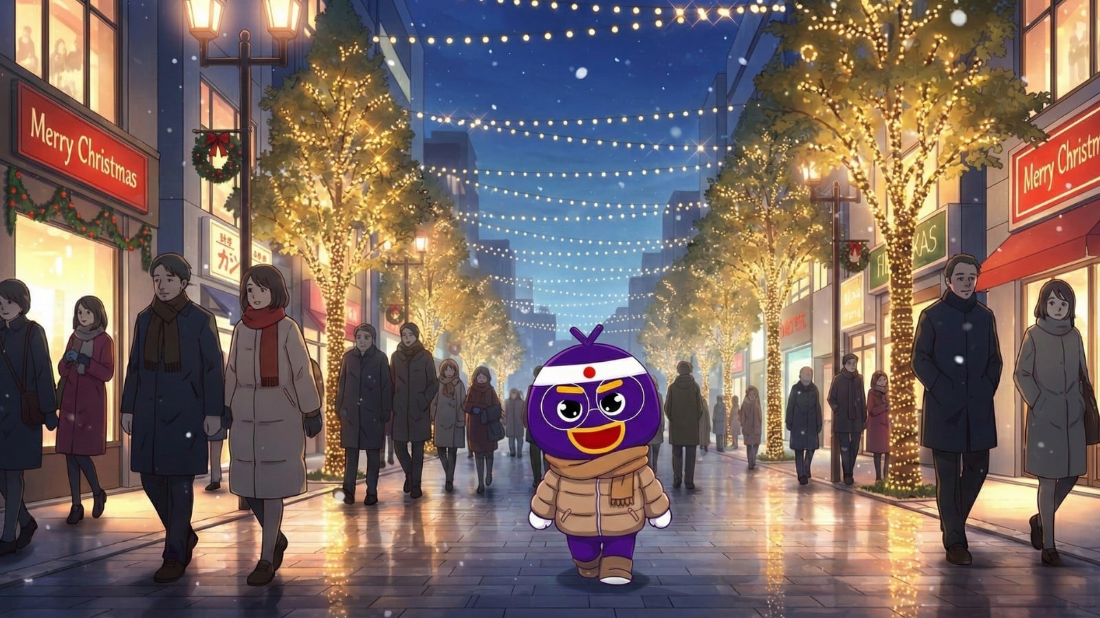 「トモの日記」クリスマスの街